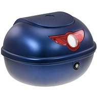 Rear Case for RACCEWAY SMART Electric Motorcycle, blue-glossy - Suitcase