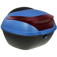 Rear case for electric motorcycle RACCEWAY E-BABETA, blue - Motorcycle Case