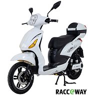 Racceray E-Moped, White-Glossy - Electric Moped