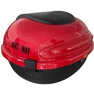 Rear case for electric scooter RACCEWAY MONA, red - Motorcycle Case