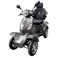 Electric four-wheel trolley RACCEWAY STRADA, grey glossy - Electric Moped