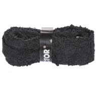 Victor Terry Grip terry wrap, black, multipack, 10 pcs - Tennis Racket Grip Tape