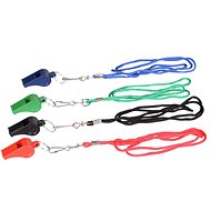 Merco Plastic whistle with lanyard Multipack 10 pcs coloured plus - Whistle 