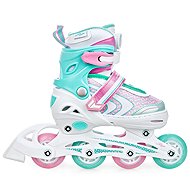 Raven Lia PLUS mint with LED lights, 27–30 - Roller Skates