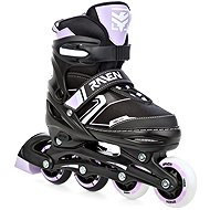 Raven Helixi Black/Violet LED-lit wheels 30–33 - Roller Skates