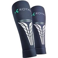 Royal Bay Extreme – Kompresné lýtkové návleky – Sivé/XS - Cyklistické návleky na nohy