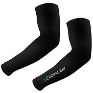 Royal Bay Extreme - Compression Arm Sleeves - Black/L - Cycling Arm Warmers