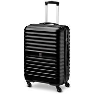 Modo by Roncato VENUS bőrönd, 66 cm, 4 kerék, fekete - Bőrönd
