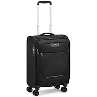 Roncato JOY, 55cm, 4 wheels, TOP POCKET, USB, black - Suitcase