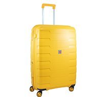Roncato SPIRIT utazóbőrönd, 70 cm, EXP., 4 kerék, sárga - Bőrönd