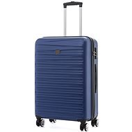 Modo by Roncato Houston 67cm, 4 Wheels, Blue - Suitcase