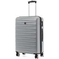Modo by Roncato Houston 67cm,  4 Castors, Silver - Suitcase