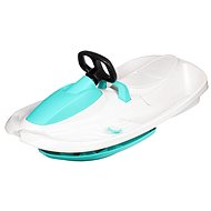 Stratos Special white-titanium plastic bobsleigh - Bobsled