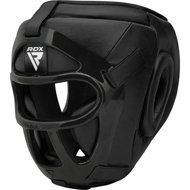 RDX T1 Head protector with removable cover, black S - Sparring Helmet