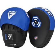 RDX Curved boxing pads T1, black-blue - Focus Pad