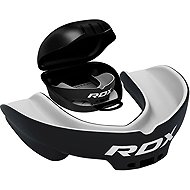 RDX 3w Junior Dental Protector, black and white - Mouthguard
