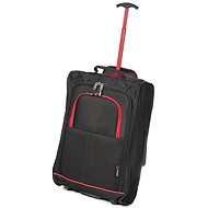 CITIES T-830 S, černá/červená - Cestovní kufr