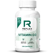 Reflex Nutrition Vitamin D3, 100 capsules - Vitamin D3