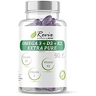Revix Omega 3 + D3 K2 E, 90 capsules - Omega 3
