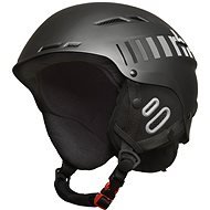 RH+ RIDER HELMET Matt Dark Silver Met - Ski Helmet