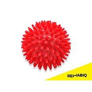 Rehabiq Red hedgehog massage ball, 8 cm - Massage Ball