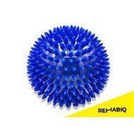 Rehabiq Hedgehog masszázslabda kék, 10 cm - Masszázslabda
