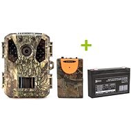 OXE Cheetah II, hunting detector, external battery 6V/7Ah and power cable + 32GB SD and 6 batteries - Camera Trap