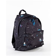 Rip Curl Double Dome BTS, Black/Blue - City Backpack