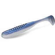 Delphin Rubber lure ZANDERA UVs 10 cm Polar 5 pcs - Rubber Bait