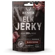 Renjer Modern Nordic Elk (Elk) Jerky Black Pepper 25 g - Dried Meat