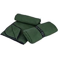 RUNTO Quick-drying towel 80×130 cm, army green - Towel