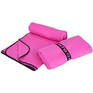 RUNTO Quick-drying towel 80×130 cm, neon pink - Towel