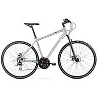ROMET Orkan 1 M silver, size 1.5 mm. M/19" - Cross Bike