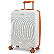 ROCK Love Island S, white / orange - Suitcase