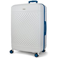 ROCK Love Island L, white / blue - Suitcase