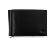 Roncato Men's wallet with clip black - Wallet