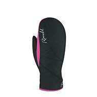 Roeckl Atlas GTX Mitten Black Pink 6 - Ski Gloves
