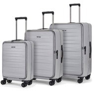 ROCK Eden TR-0278/3 PET, grey - Case Set