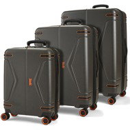 ROCK TR-0251/3 ABS, charcoal - Case Set