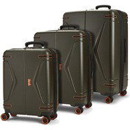 ROCK TR-0251/3 ABS, khaki - Case Set