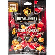 ROYAL JERKY Pork jerky Bacon & Cheese 22 g - Dried Meat