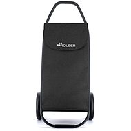 Rolser Com Tweed Black Tube trolley bag, black - Shopping Trolley