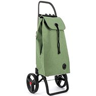 Rolser I-Max Tweed 2 Logic RSG on large wheels, green - Shopping Trolley