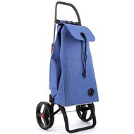 Rolser I-Max Tweed 2 Logic RSG on large wheels, blue - Shopping Trolley