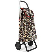 Rolser I-Max Wild 2 Logic shopping trolley, leopard print - Shopping Trolley