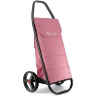 Rolser Com Tweed Polar Black Tube, coral - Shopping Trolley