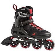 Rollerblade-MACROBLADE 80 Black/Red Size 45 EU/295mm - Roller Skates