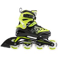 Bladerunner PHOENIX FLASH, Black/Green, size 28-32 EU/175-205mm - Roller Skates