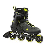 Rollerblade Macroblade 80 black/lime, size 43 EU / 280 mm - Roller Skates