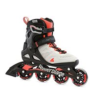 Rollerblade Macroblade 80 W grey/coral, size 41 EU / 265 mm - Roller Skates